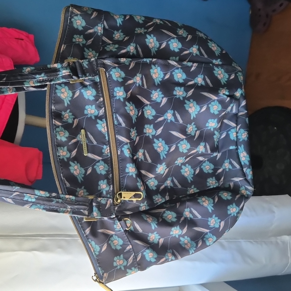 Floral Patterned Tote Bag